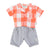 Baby unisex trousers | navy stripes