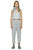 Top | light blue w/ flowers allover