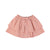Short layered skirt | light pink w/ red sunshade allover