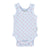 Baby sleeveless body | light blue w/ sunshade allover